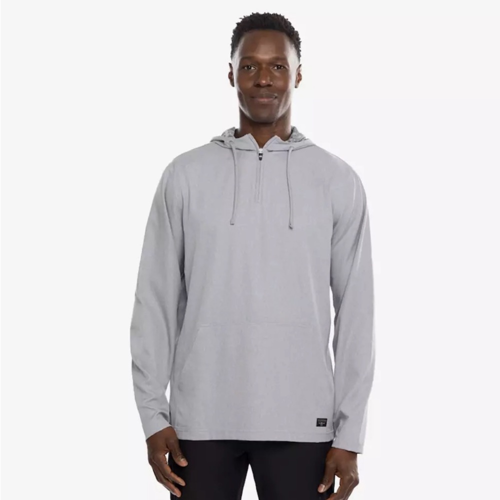 Travis Mathew Gray Sky View Hoodie Sz S